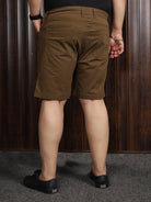 Men Plus Size Hanoi Solid Shorts - bigbanana