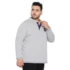 Men Plus Size Hemsworth Solid Henley Tshirt - bigbanana