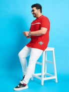 Men Plus Size Henry Solid Polo Tshirt - bigbanana