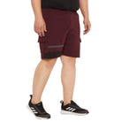 Men Plus Size Herbie Colorblock Shorts - bigbanana