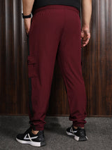 Men Plus Size Heze Colorblock Trackpant - bigbanana