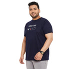 Men Plus Size Hummer Printed Round Neck Tshirt - bigbanana