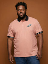Men Plus Size Harpy Solid Polo Tshirt