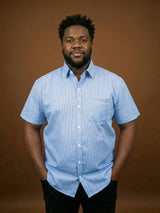 Men Plus Size Yuna Multicolor Checkered Casual Shirt