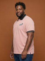 Men Plus Size Harpy Solid Polo Tshirt