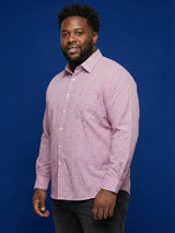 Men Plus Size Rosavelle Multi Check Shirts