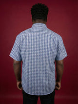 Men Plus Size Shale Multicolor Checkered Casual Shirt
