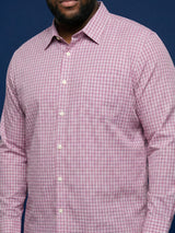 Men Plus Size Rosavelle Multi Check Shirts