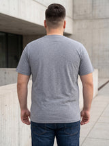 Men Plus Size Stoddart Solid Round Neck Tshirt