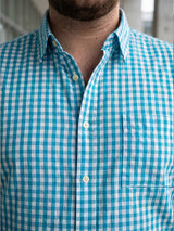 Men Plus Size Bran Multi Check Shirts