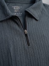 Men Plus Size Gravelo Charcoal Grey Polo Tshirts