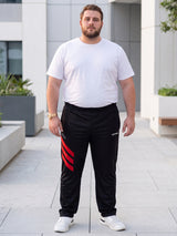 Men Plus Size Lami Colorblock Trackpant