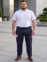 Men Plus Size Marlo Printed Trackpant