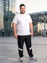 Men Plus Size Ollie Solid Trackpant