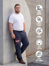 Men Plus Size Marlo Printed Trackpant