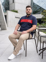 Men Plus Size Fraser Solid Polo Tshirt