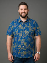 Men Plus Size Botania Multi Printed Shirts