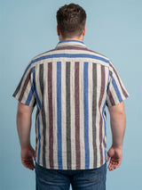 Men Plus Size Avyrell Multi Textured Shirts