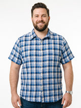 Men Plus Size StormWeave Multi Check Shirts