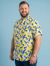 Men Plus Size Leafrix Multi Printed Shirts