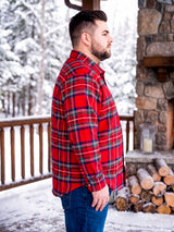 Men Plus Size Monroe Multi Check Shirts Shirts