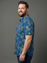 Men Plus Size Botania Multi Printed Shirts