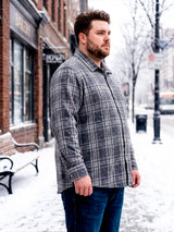 Men Plus Size Calloway Multi Check Shirts