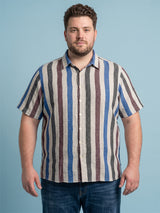 Men Plus Size Avyrell Multi Textured Shirts