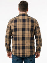 Men Plus Size Qorvex Multi Check Shirts