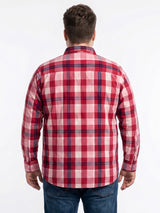 Men Plus Size Caelrix Multi Check Shirts