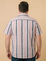 Men Plus Size Drayzen Multi Textured Shirts