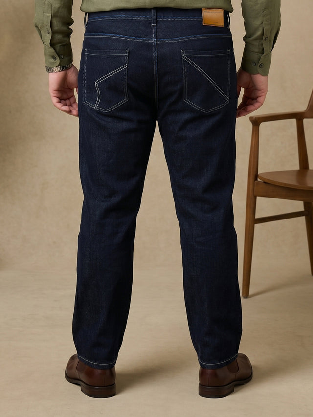 Men Plus Size Roviquez Charcoal Grey Solid Jeans