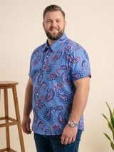 Men Plus Size Caelum Multi Printed Shirts