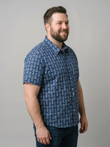 Men Plus Size Indrix Multi Printed Shirts