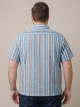 Men Plus Size Kryzex Multi Textured Shirts