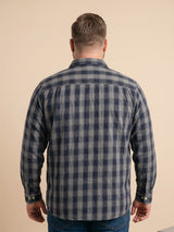 Men Plus Size Avelor Multi Check Shirts