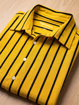 Men Plus Size Boldline Multi Striped Shirts