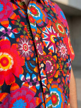 Men Plus Size Iridescent Multi Printed Shirts