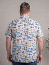 Men Plus Size Marisca Multi Textured Shirts