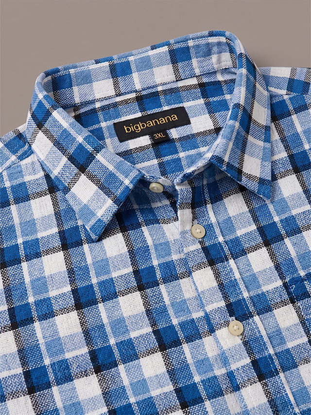 Men Plus Size StormWeave Multi Check Shirts