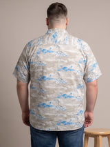 Men Plus Size Fogtide Multi Printed Shirts