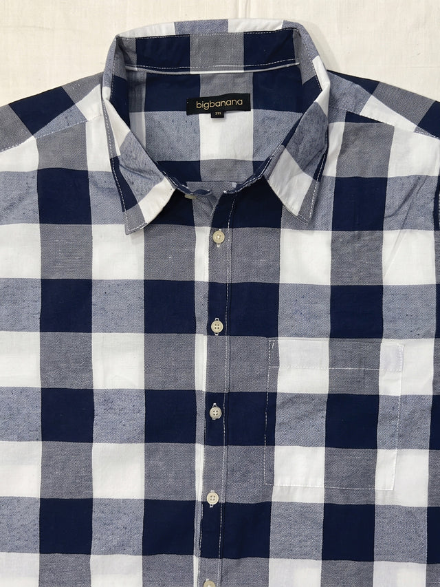 Men Plus Size Skryze Multi Check Shirts