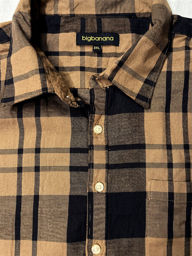 Men Plus Size Qorvex Multi Check Shirts