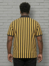 Men Plus Size Triton Multi Striped Polo