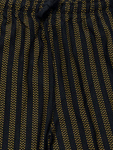 Men Plus Size Bullion Multi Striped Shorts