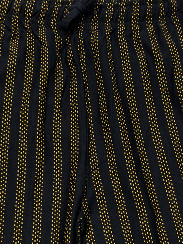 Men Plus Size Bullion Multi Striped Shorts