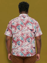 Men Plus Size Tropico Multicolor Printed Casual Shirt