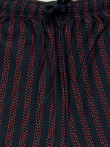 Men Plus Size Tenebris Multi Striped Shorts