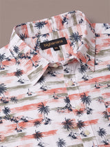 Men Plus Size Shore Multi Printed Shirts