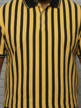 Men Plus Size Triton Multi Striped Polo
